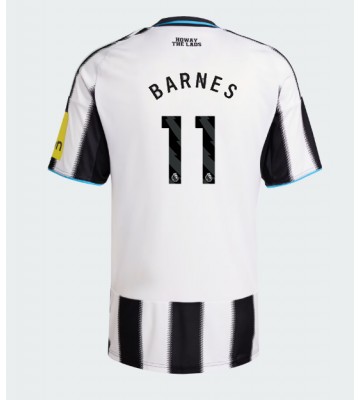 Newcastle United Harvey Barnes #11 Replica Home Stadium Shirt 2025-26 Short Sleeve